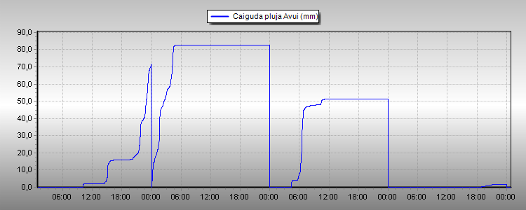 Pluja 4 dies